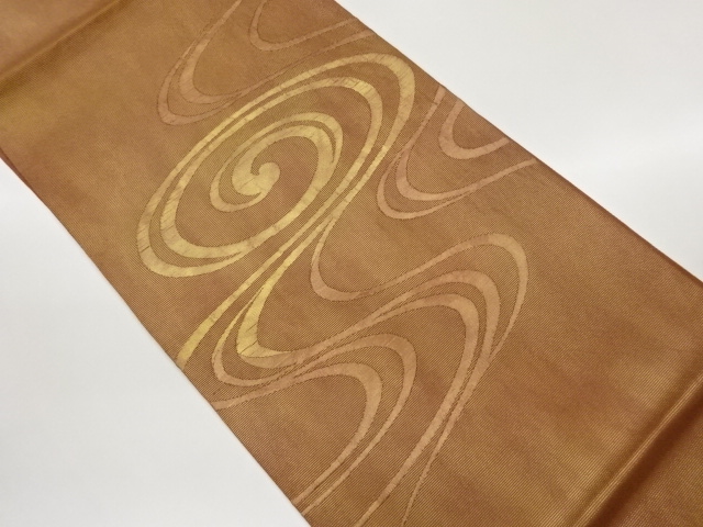 JAPANESE FUKURO OBI FOR SUMMER / PULP CLOTH / WOVEN STREAM